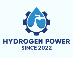 Hydrogen - Water Faucet Maintenance logo design