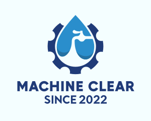 Clean - Water Faucet Maintenance logo design