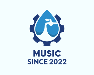 Fluid - Water Faucet Maintenance logo design