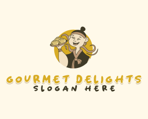 Asian Dimsum Cooking logo design