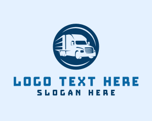 Truck - Moving Truck Delivery logo design