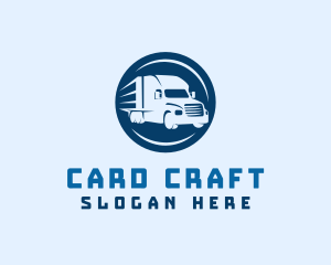 Moving Truck Delivery Logo