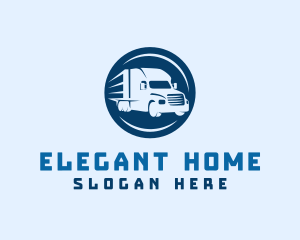 Moving Truck Delivery Logo