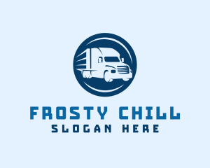 Moving Truck Delivery Logo