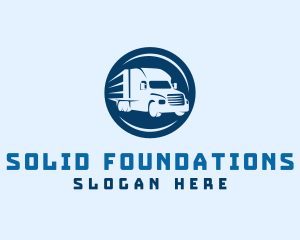 Moving Truck Delivery Logo