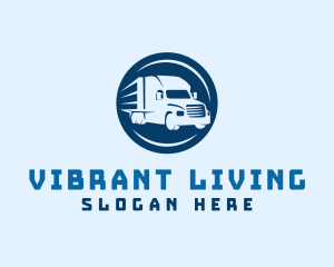 Moving Truck Delivery Logo