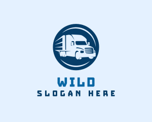 Moving Truck Delivery Logo