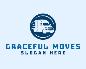 Moving Truck Delivery logo design