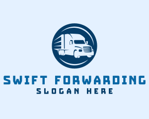 Moving Truck Delivery logo design