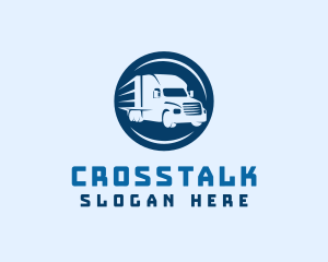 Dump Truck - Moving Truck Delivery logo design