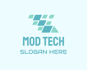 Pixel Tech Mobile logo design