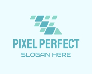 Pixel Tech Mobile logo design