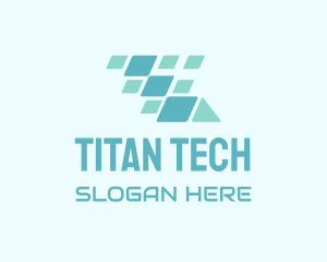 Pixel Tech Mobile logo design