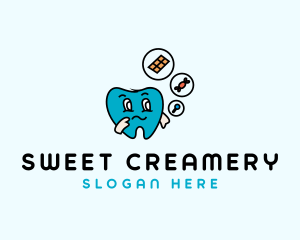 Sweet Candy Dental logo design