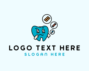 Toothpaste - Sweet Candy Dental logo design