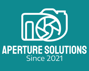 Aperture - Camera Media Photographer logo design