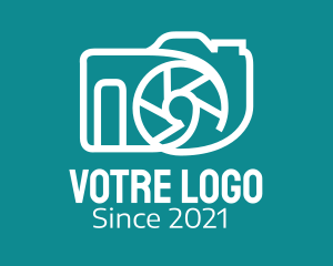 Social Influencer - Camera Media Photographer logo design