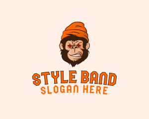 Street Beanie Ape logo design