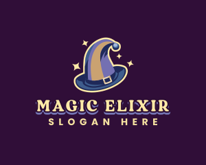 Magical Wizard Hat logo design