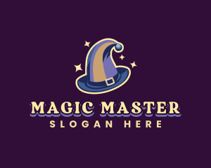 Wizard - Magical Wizard Hat logo design