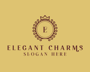 Elegant Royal Shield logo design