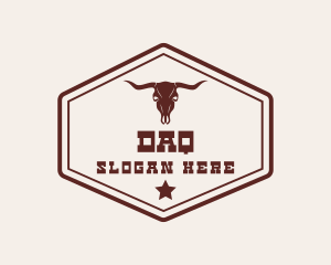 Barn - Western Cattle Ranch logo design