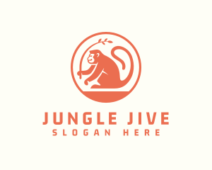 Monkey Jungle Wildlife logo design