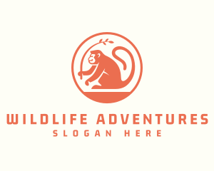 Monkey Jungle Wildlife logo design