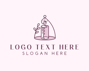 Scented - Scented Candle Decor logo design
