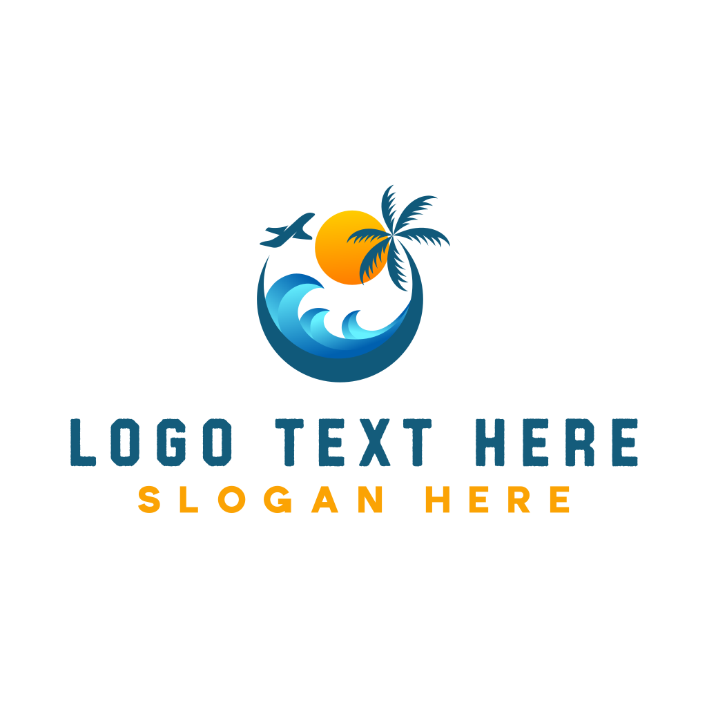 Travel Resort Sunset Logo | BrandCrowd Logo Maker