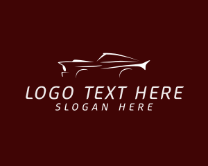Car - Line Art Automotive logo design