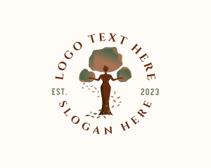 Wellness Tree Woman Logo