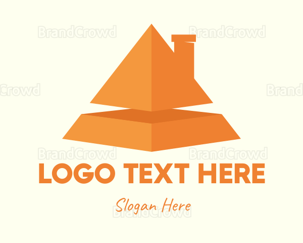 Orange Pyramid House Logo