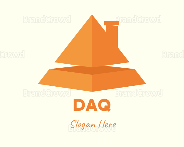 Orange Pyramid House Logo