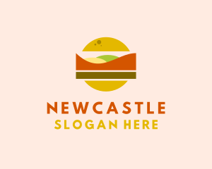 Fast Food Burger  Logo