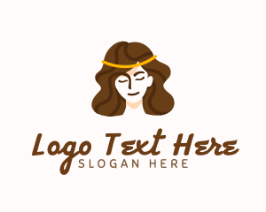 Model - Wellness Woman Hair logo design