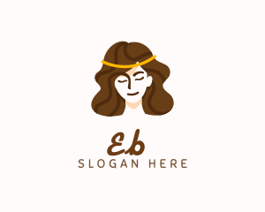 Girl - Wellness Woman Hair logo design