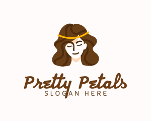 Wellness Woman Hair logo design