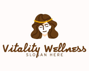 Wellness Woman Hair logo design