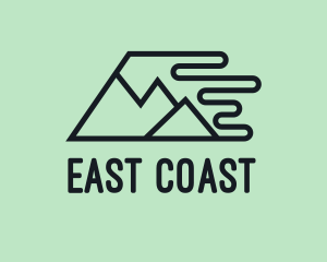 Fast Mountain Trekking logo design