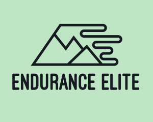 Fast Mountain Trekking logo design