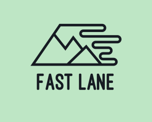 Fast Mountain Trekking logo design