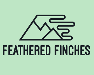 Fast Mountain Trekking logo design