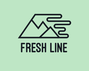 Fast Mountain Trekking logo design