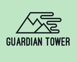 Fast Mountain Trekking logo design