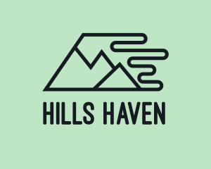 Fast Mountain Trekking logo design