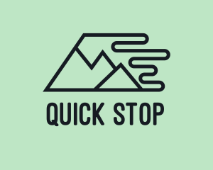 Fast Mountain Trekking logo design