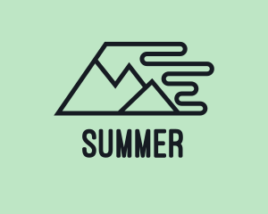 Fast Mountain Trekking logo design