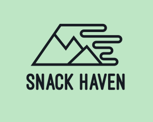 Fast Mountain Trekking logo design