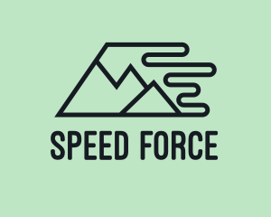 Fast Mountain Trekking logo design